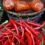 Cambodians love peppers, the smaller the hotter.