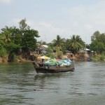 Cruising the mighty Mekong